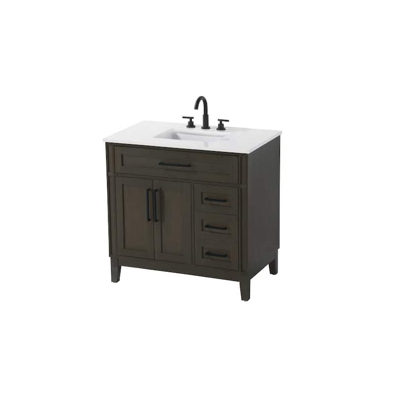 Rachel Single Bathroom Vanity (32-42 inch)