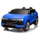 preview thumbnail 23 of 46, Licensed Chevrolet Blazer 24V 2 Seater Kids Ride On Car Blue