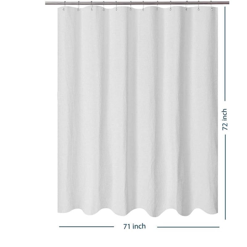 Kathy Ireland Delicate Floral Magnolia 71" x 72" Shower Curtain