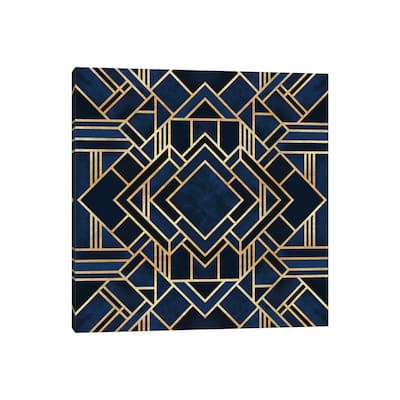 iCanvas "Art Deco III" by Elisabeth Fredriksson Canvas Print