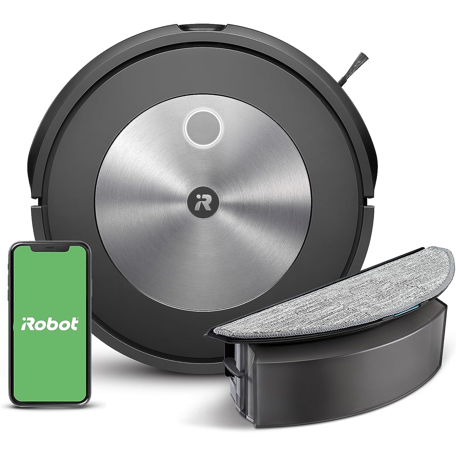 iRobot Roomba Combo j5 Robot Vacuum & Mop with Smart Mapping - Bed