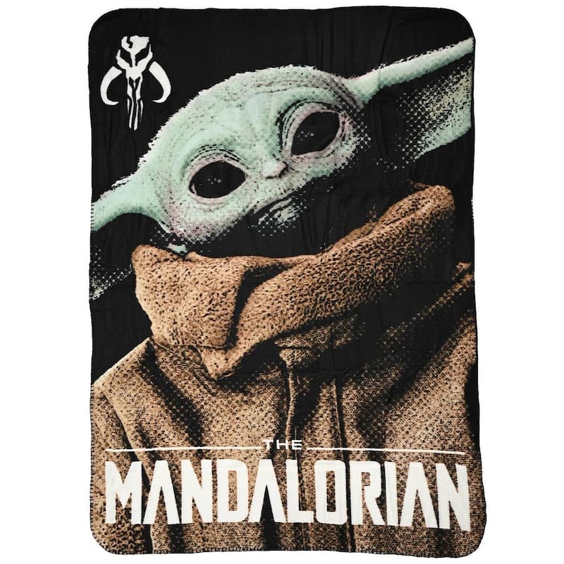 Star Wars Fleece Throw - The Mandalorian, Baby Yoda
