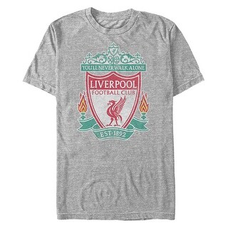 Shop Liverpool Football Club Men S Bird Shield Est 1892 T Shirt
