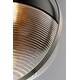 preview thumbnail 7 of 9, Maxim Portside Single Light 14" Prismatic Glass Outdoor Wall Sconce