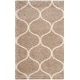 preview thumbnail 108 of 164, SAFAVIEH Hudson Shag Ogee Trellis 2-inch Thick Area Rug 2'3" x 3'9" - Beige/Ivory - Rectangle