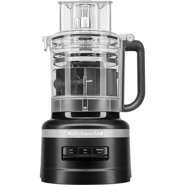 KitchenAid フードプロセッサー13カップ KitchenAid 13-Cup Food Processor with Work Bowl in Black Matte