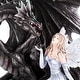 preview thumbnail 9 of 24, Q-Max 27"H Dragon Table, Medieval Dragon with Fairy Table, Detailed Dragon Decor Side Table, Fantasy Gothic Home Décor
