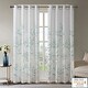 preview thumbnail 39 of 66, Madison Park Vera Burnout Printed Curtain Panel