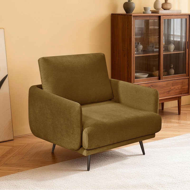 Karaka 37.5"W Oversized Armchair Leisure Sofa Accent Chair