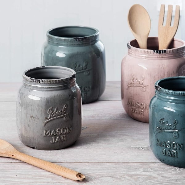 Shop Palais Essentials Ceramic Utensil Crock Utensil Holder