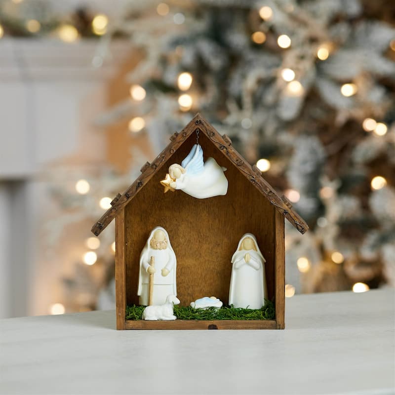 Holiday Nativity Scene Display 10"L - N/A
