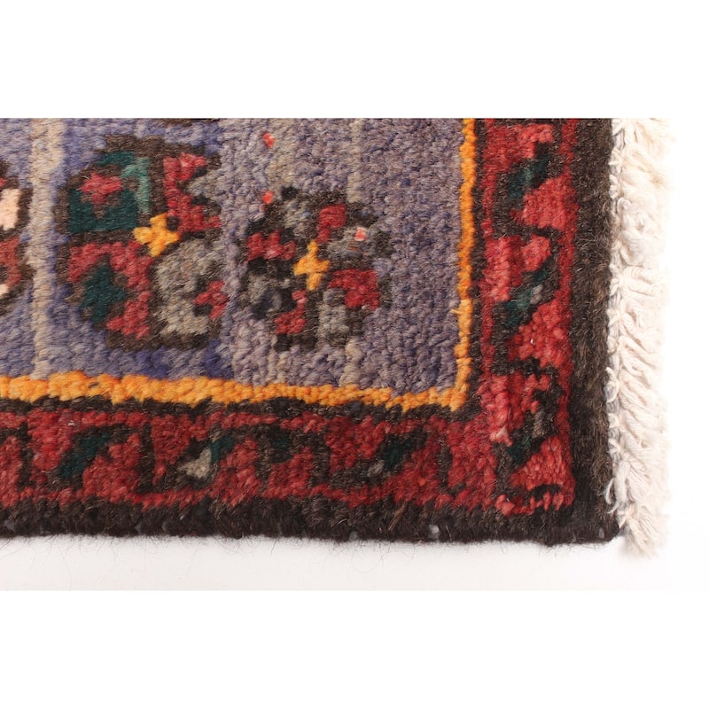 ECARPETGALLERY Hand-knotted Andelz Blue Wool Rug - 4'1 x 6'8