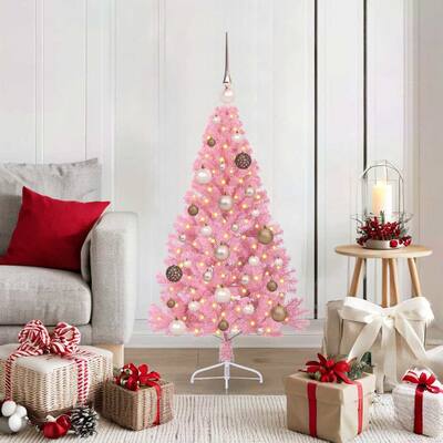 vidaXL Christmas Tree with Decorative String Lights