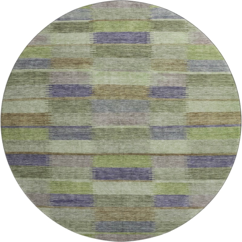 Premium Washable Super Soft Geo Stripe Mayfield Rug