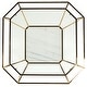 preview thumbnail 4 of 5, SAFAVIEH Couture Abena Geometric Gold Coffee Table - 47.3" W x 23.5" L x 30.8" H