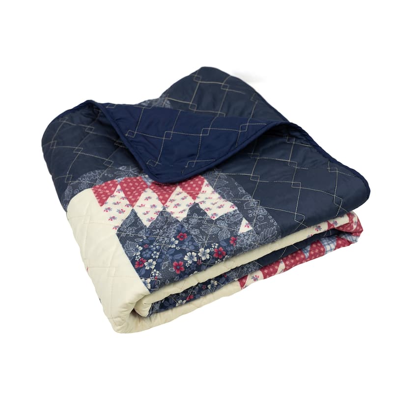 Donna Sharp Bluefield Star Polyester Throw
