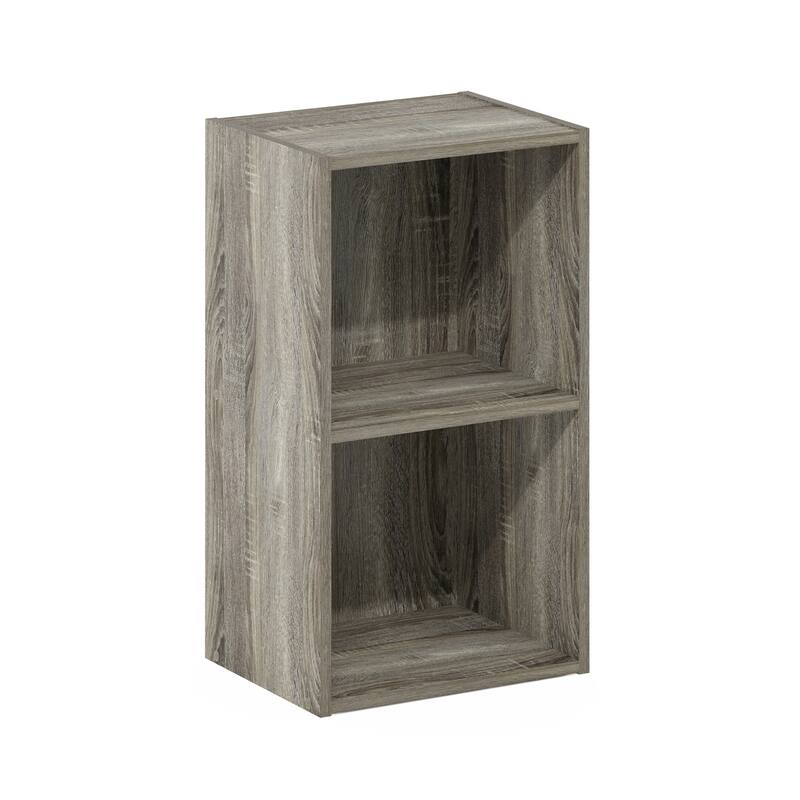 Furinno Pasir 2-Tier Open Shelf Bookcase