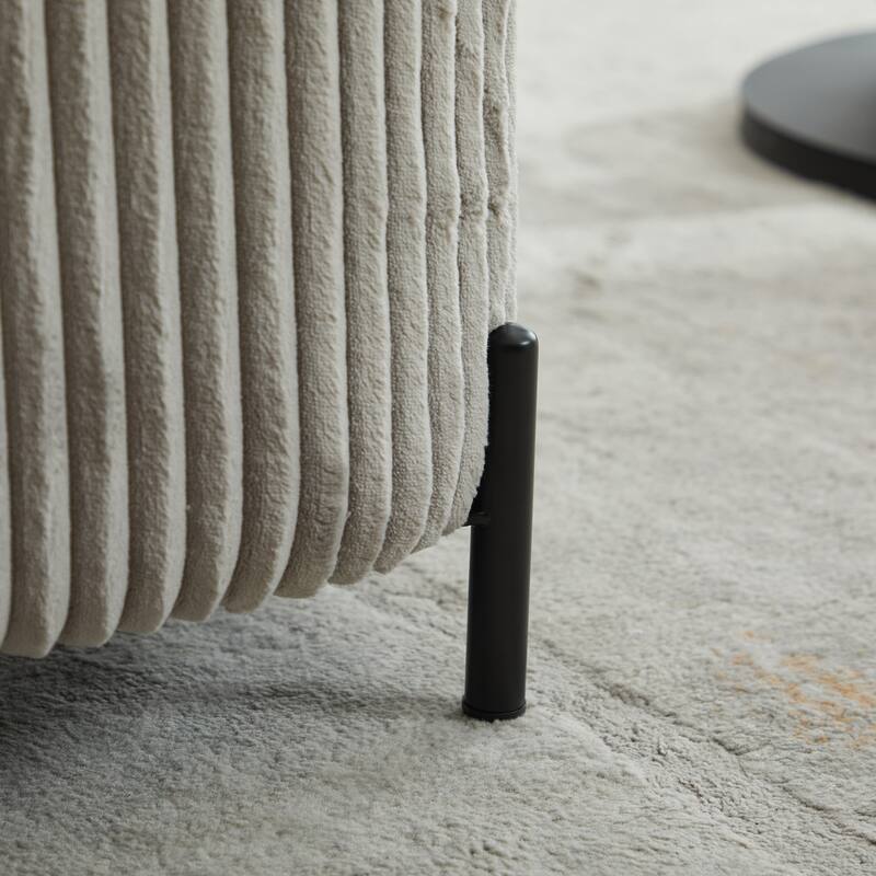 Upholstered Storage Bench Ottoman Bench, Simple Vanity Bench Makeup Bench Gray Piano Bench Indoor Bench