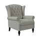 preview thumbnail 17 of 21, Copper Grove Crawley Diamond Button-Tufted Wingback Chair