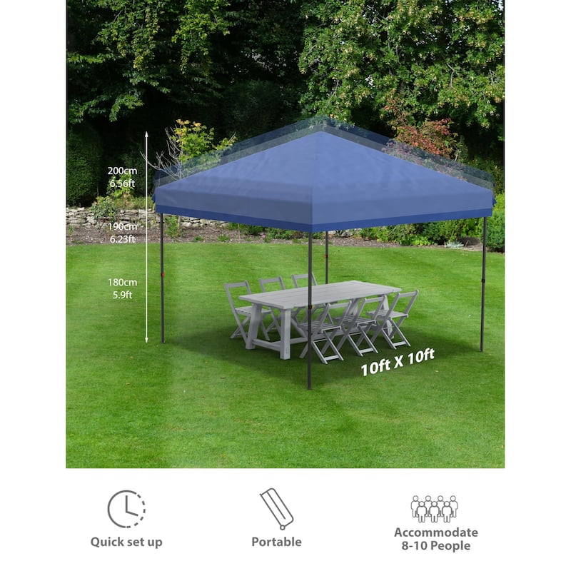 10' x 10'， 10'x 20' Pop Up Canopy