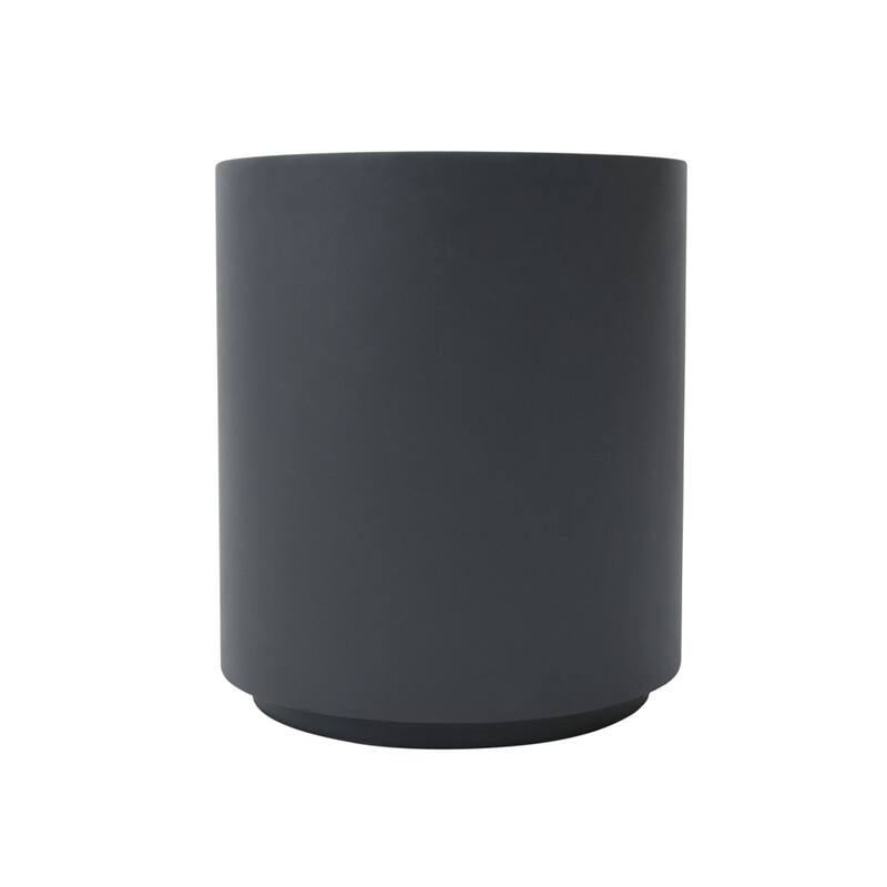 Elementi Outdoor Side Table Accent Table Coffee Table Concrete - 17.7 x 17 Inches