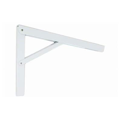 Knape and Vogt 206 Series 16 Inch Long Folding Shelf Bracket with 750