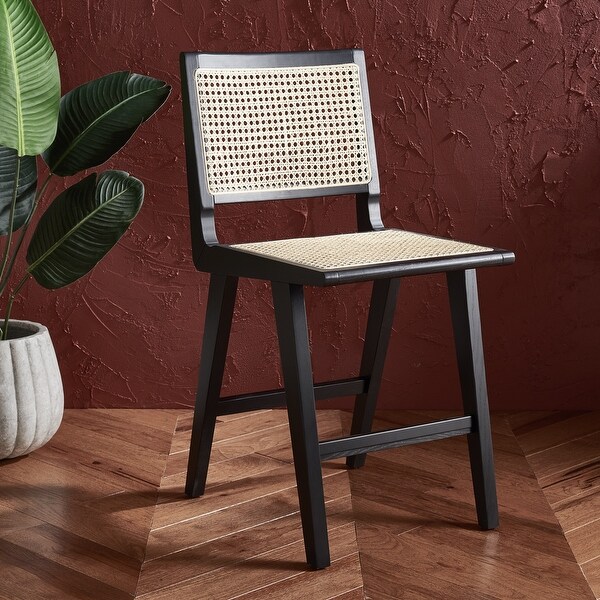 SAFAVIEH Couture Hattie French Cane 23 inch Counter Stool 18 in