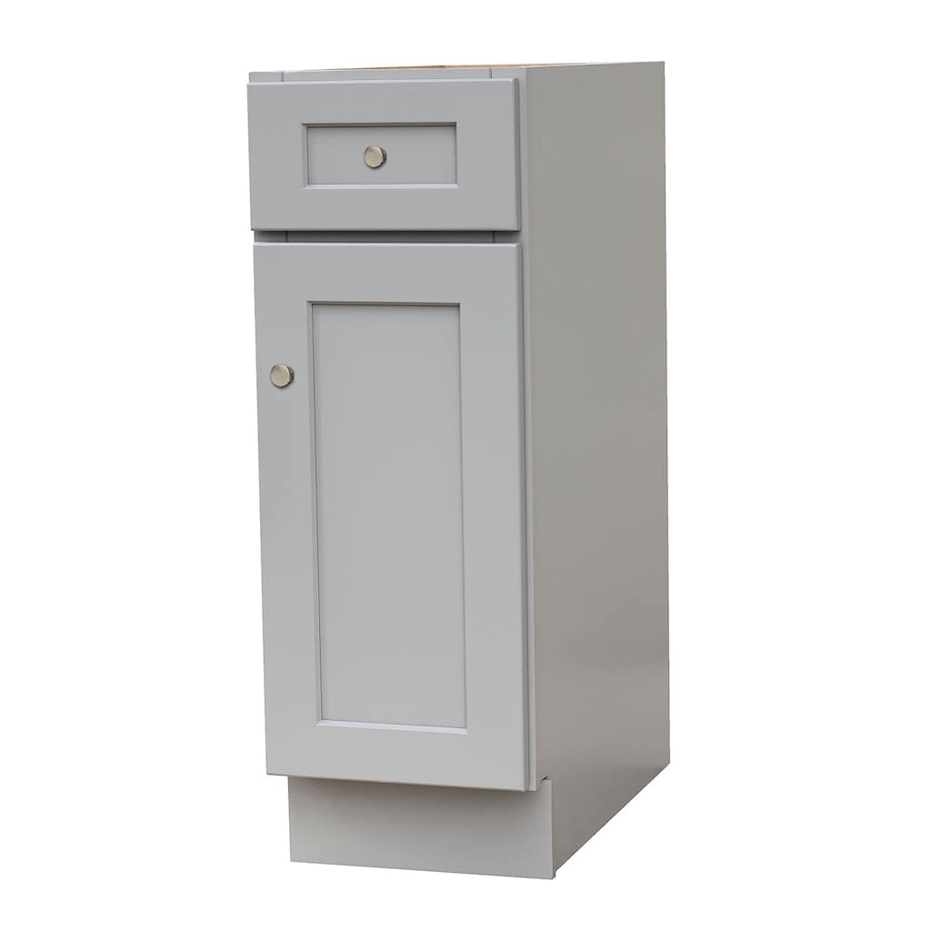 Shaker Gray Kitchen Base Cabinets