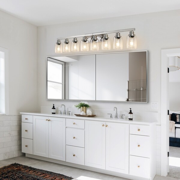 White farmhouse vanity light outlet