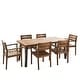 preview thumbnail 2 of 10, Avon Acacia Outdoor 7-piece Patio Dining Set by Christopher Knight Home Teak