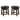 Set of 2 18 -inches PU Swivel Stool