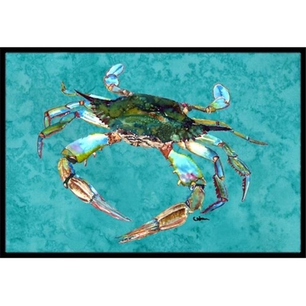 Carolines Treasures 8657-JMAT Crab Indoor Or Outdoor Doormat 24 x 36 in.