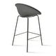 preview thumbnail 24 of 38, Set of 2 26-inch Contemporary Eiffel Dowel DSW Counter Height Stool Barstool With Backs For Kitchen Home Side Break Room