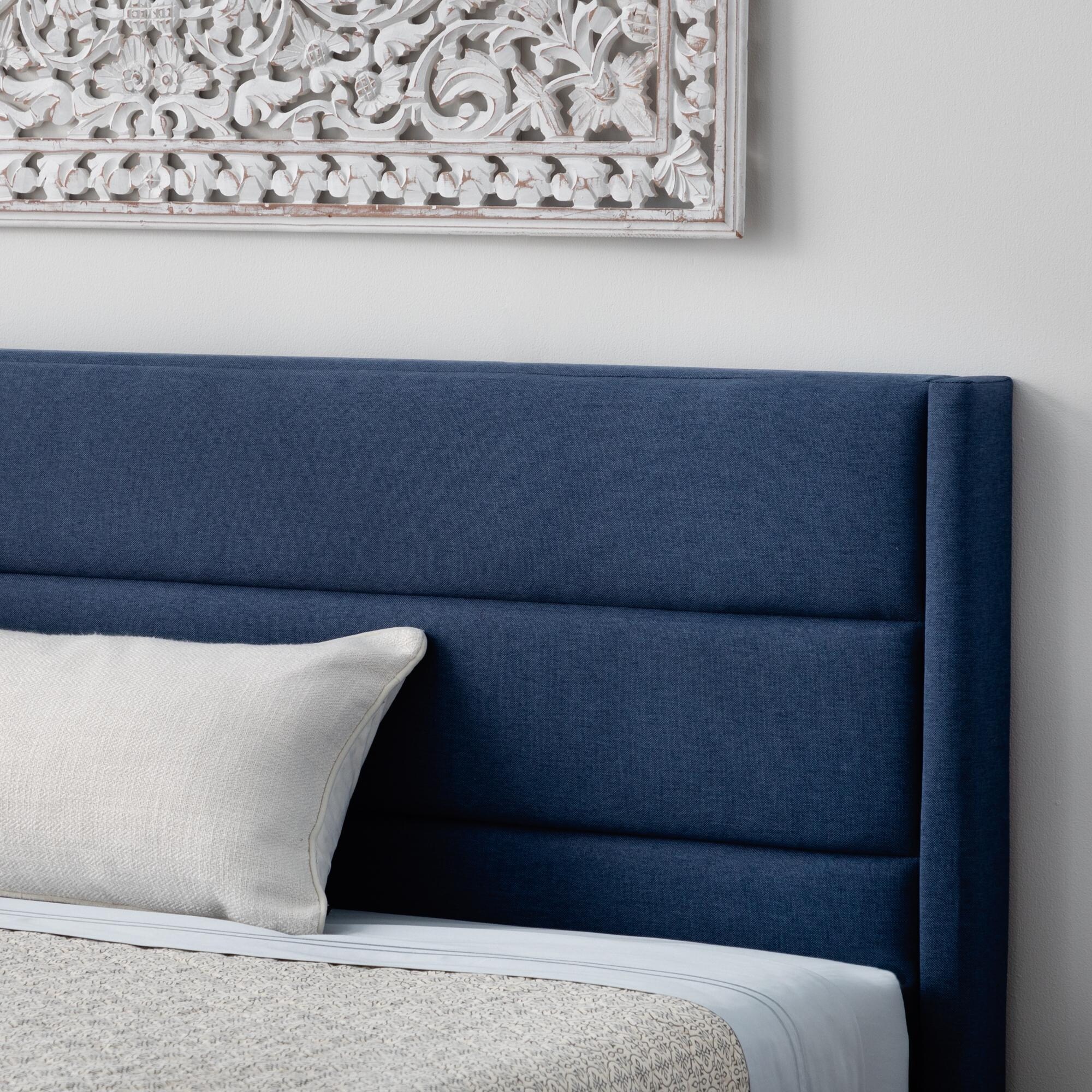 Brookside Amelia Upholstered Bed with Horizontal Channels