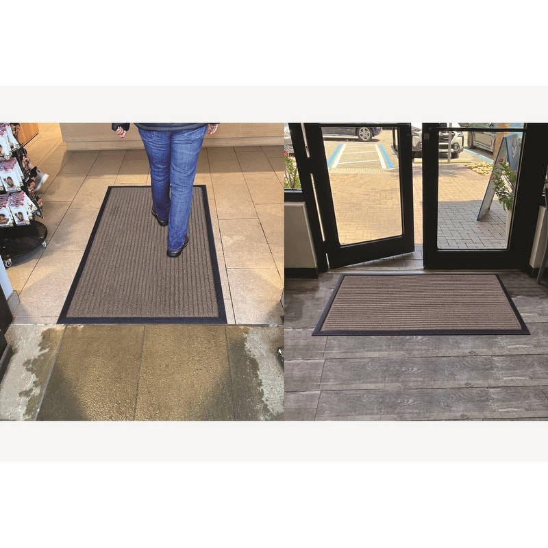 A1HC New Durable and Versatile Polypropylene Rubber Door Mat All Weather Inside Outside Door Mat