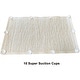 preview thumbnail 4 of 3, HUJI Slip-Resistant Loofah Shower Mat