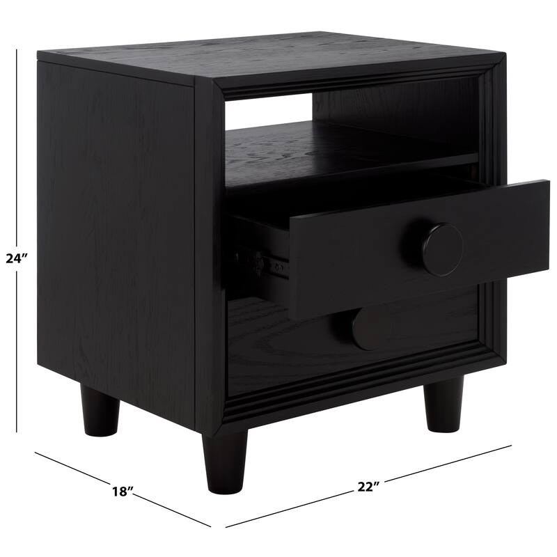 SAFAVIEH Home Akanksha 2-Drawer Nightstand