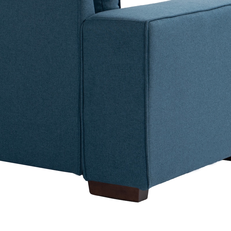 80" Modern Loveseat Couch 3 Seater Sofa