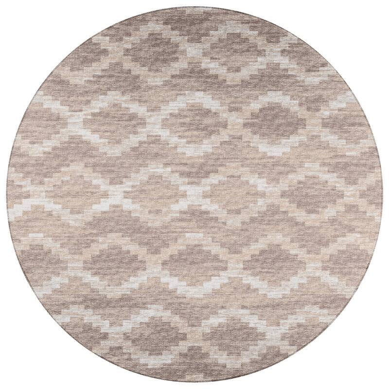 Indoor/ Outdoor Addison Yuma Southwest Chevron Washable Area Rug