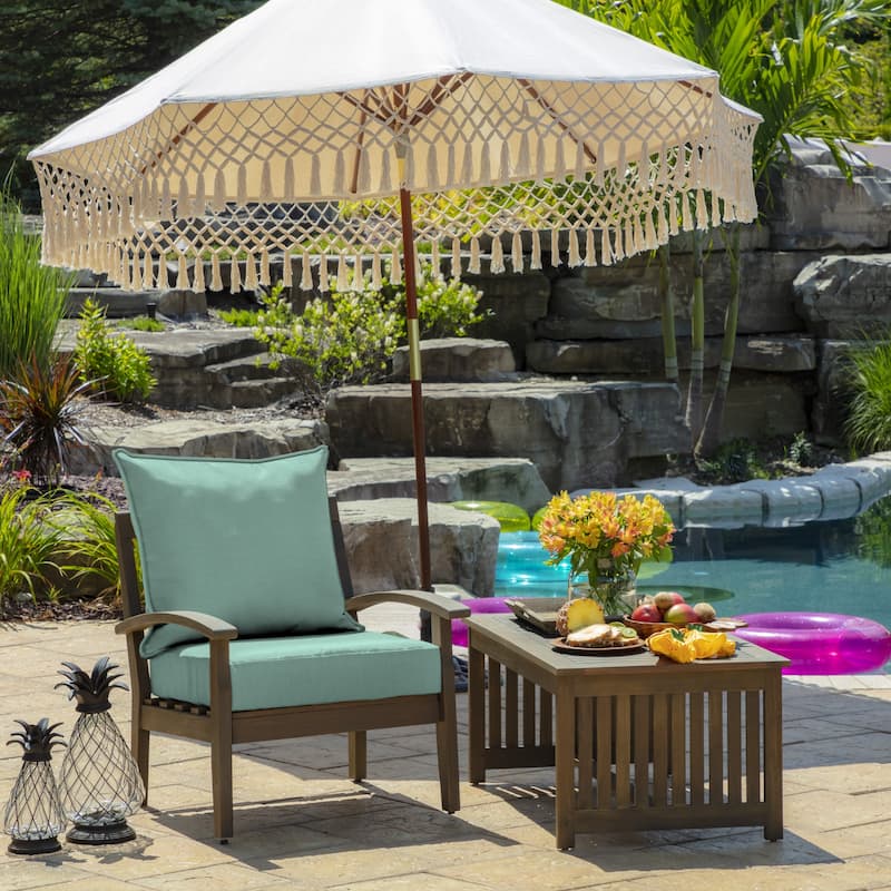 ARDEN 24-inch Outdoor Deep Seat Cushion Set