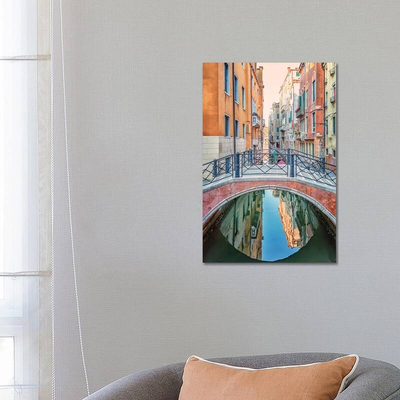 iCanvas "Venice Reflection" by Manjik Pictures Canvas Print - 26x18x1.5