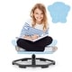 preview thumbnail 9 of 7, Kids Sensory Swivel Chair Autistic Children Sensory Toy w/ Metal Base Blue - Elephant