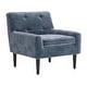 preview thumbnail 1 of 5, Frankfurt Armchair Gray Gray
