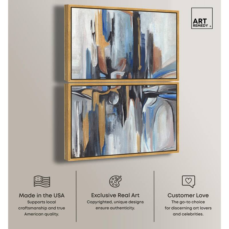 Meditation Mood Canvas Set of 2 by Art Remedy