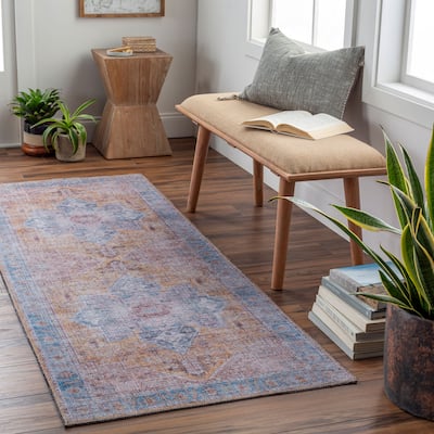 Madha Traditional Medallion Area Rug
