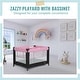 preview thumbnail 4 of 26, Dream On Me Zazzy Portable Playard with Bassinet