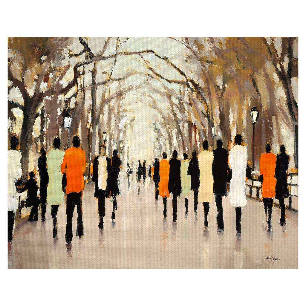 Poet Walk by Lorraine Christie Canvas Art Print