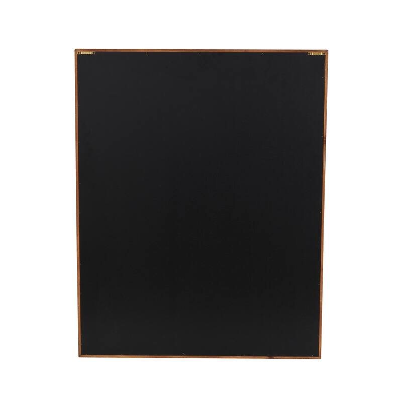 Wood Geometric Dimensional Art Deco Arched Living Room Wall Decor with Brown or Black Frame - Cream or White - Roche River Decor