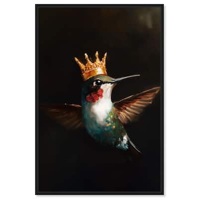 Royal Bird I Canvas by Art Remedy