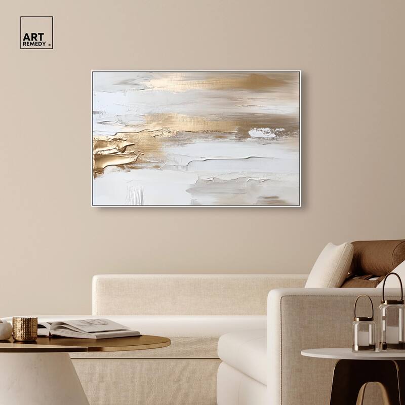Soothing Waves Canvas by Art Remedy